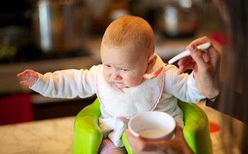 Ohraa ei voi ruokkia enintään kolmen vuoden ikäisille vauvoille