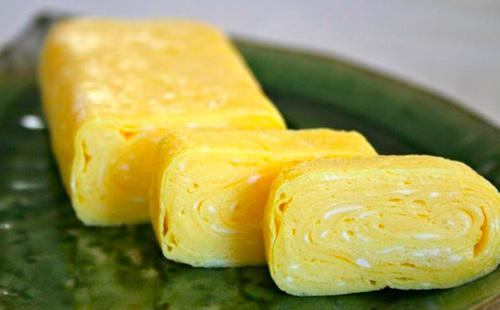 Tamago japán omlett  hogyan kell főzni otthon, fénykép