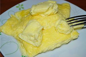 Sýrový omeleta Souffle