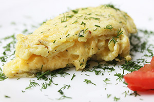 Sýrový omeleta