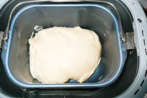Choux ζαχαροπλαστικής σε ένα ψωμί
