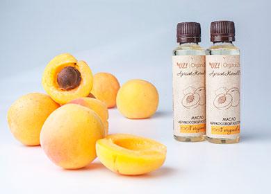 Mga Jars ng Apricot Oil