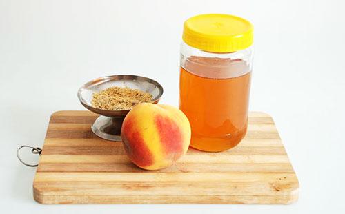 Peach broskev olej