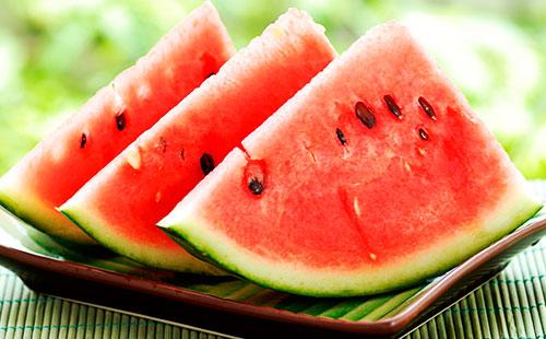 Wassermelonenscheiben