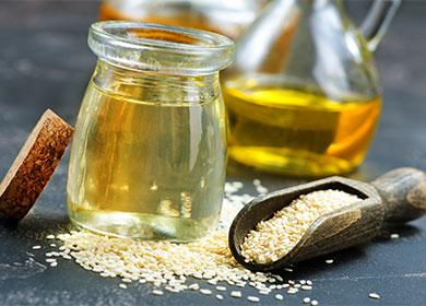 Sezamový olej a semena