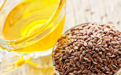 Flax seed oil at
