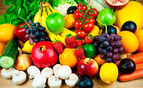 Vihannekset ja hedelmät