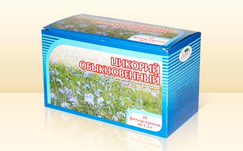 Packaging chicory inumin