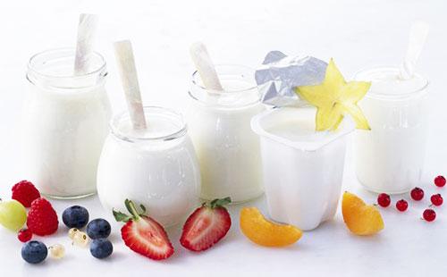 Stiklainiai jogurto