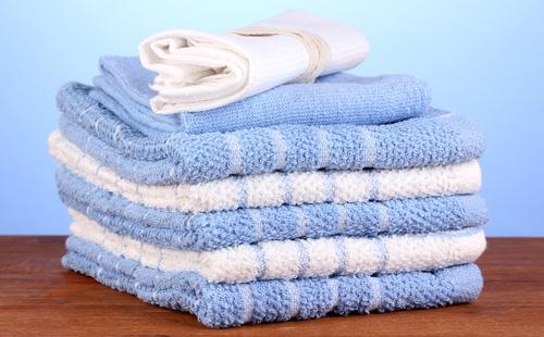 Folded towel