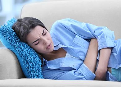 Bolest břicha u ženy
