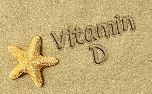 D-vitamiini hiekassa