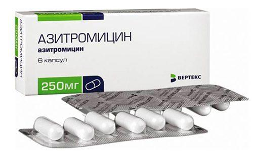 Forte capsule antibiotique