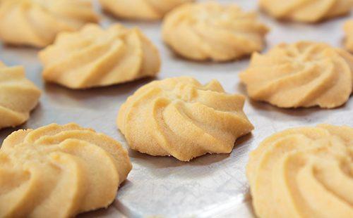 Mga sariwang Butter Cookies