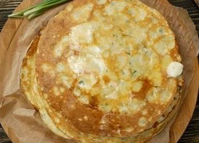 Die leckersten Pfannkuchen mit Käse: Zwei Schritt-für-Schritt-Rezepte mit Fotos!