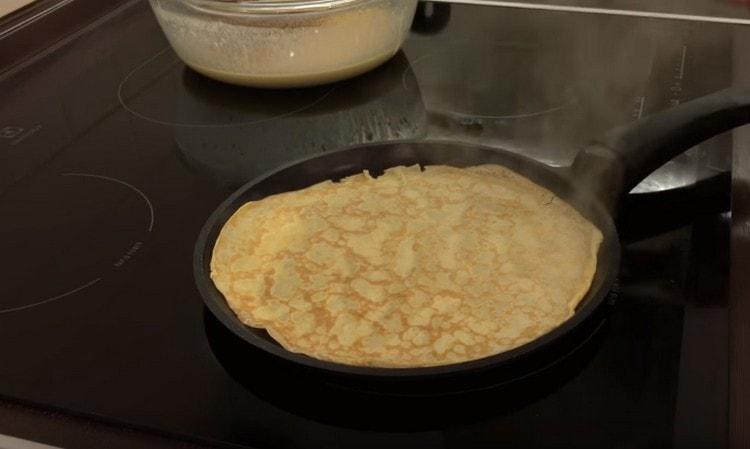 La cottura dei pancake non richiede molto tempo.