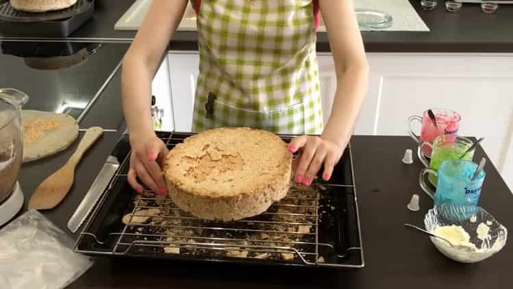 Kiovan kakun valmistaminen kotona: valmista kakku