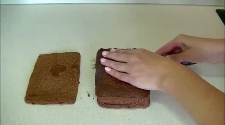 Kuchen backen, um einen Kuchen zu backen