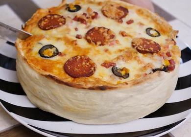 Как да се научим да готвим вкусен пица за пица