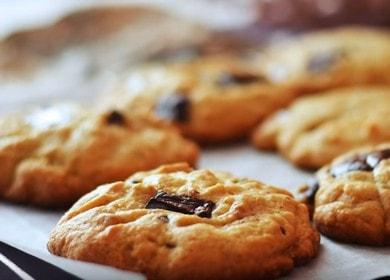 Amerikanische Kekse mit Schokolade - das Rezept ist sehr einfach und jeder kann es tun