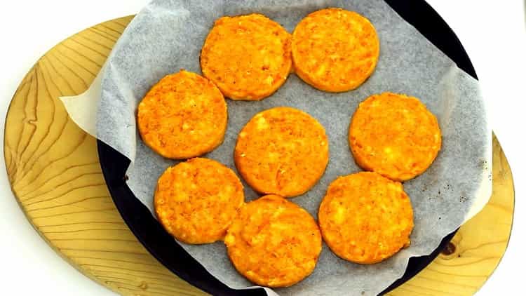 Karottenkoteletts im Ofen - ein nützliches und leckeres Rezept mit Fotos Schritt für Schritt