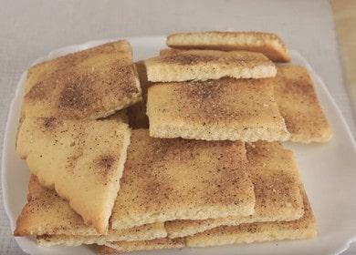 Shortbread cookies na may kanela - napaka masarap at simple