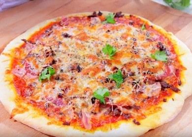 Как да научите как да готвите вкусна пица с месо