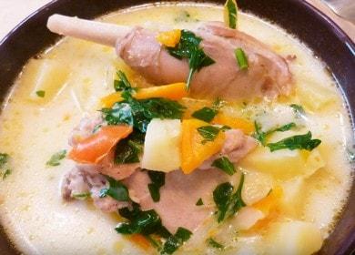 طبخ حساء الأرانب وفق وصفة خطوة بخطوة مع صورة.