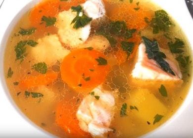 Νόστιμη σπιτική σούπα ψαριών: μαγειρέψτε σύμφωνα με τη συνταγή με μια φωτογραφία.