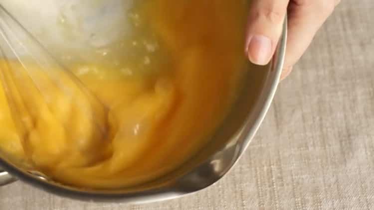 egy süti ort sűrített tejjel sütés nélkül, lépésről lépésre egy fényképpel készített recept szerint