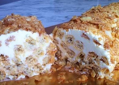Puff pastry cake na may condensed milk - ang pinakasimpleng napatunayan na recipe