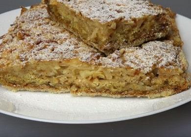 Jednoduchý a chutný jablečný koláč: recept s fotografiemi krok za krokem.