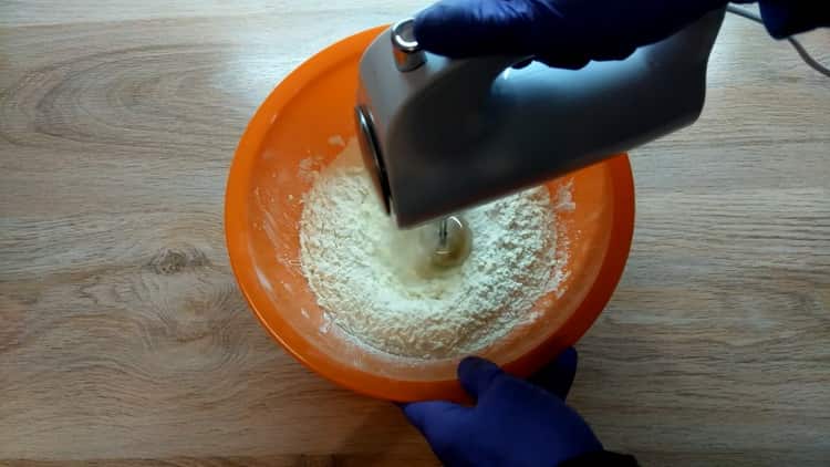 U bezlepkových sušenek smíchejte ingredience.