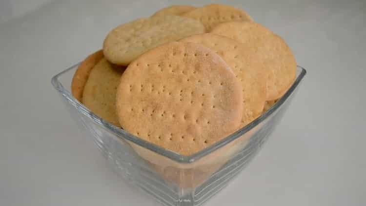 sušenka cookie připravena