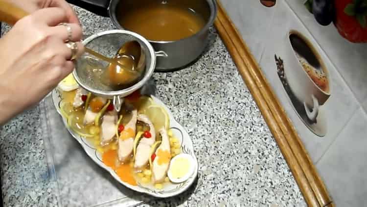 Jellied fish recipe - μυστικά μαγειρικής