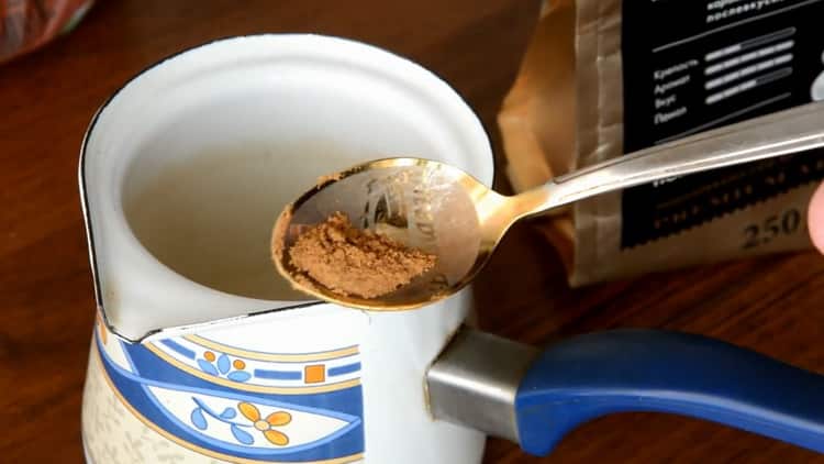 Kaffee mit Honig Schritt für Schritt Rezept mit Foto