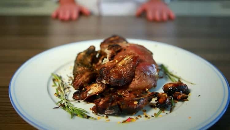 أرنب مع البطاطا في طباخ بطيء حسب وصفة خطوة بخطوة مع الصورة