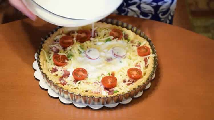 French open pie na si Kish Lauren - ito ay maakit sa iyo ng lasa at kadalian ng paghahanda