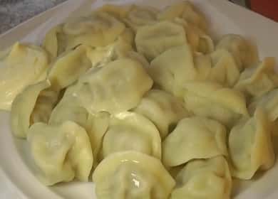 Mga homemade beef dumplings - isang recipe na sinubukan ng oras