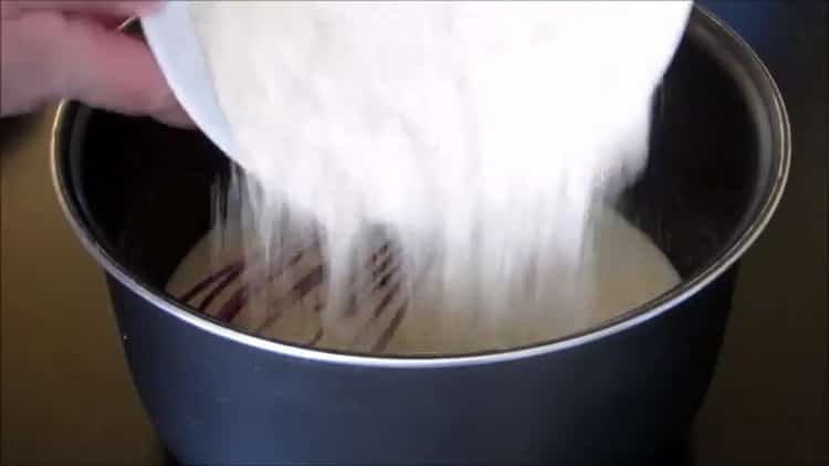 Lisää jauhoja valmistaaksesi murokeksejä evästeellä