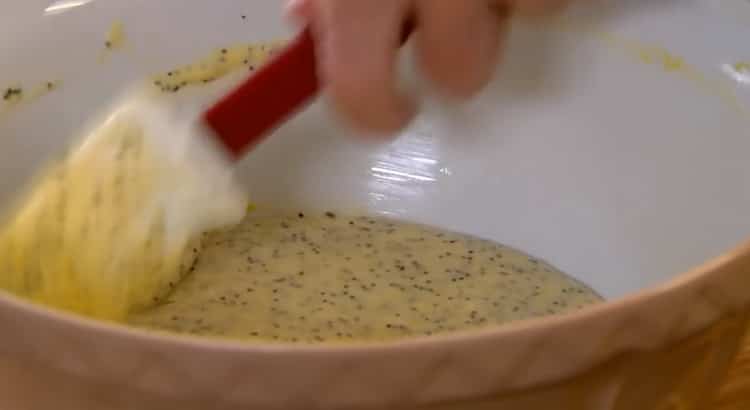 A Madeleine süti készítéséhez készítse elő a tésztát
