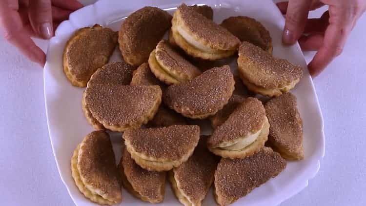 Shortbread cookies na may mansanas - malambot at sobrang masarap