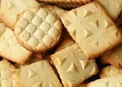 Mga Anniversary ng cookies - recipe alinsunod sa GOST
