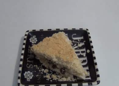 Maramihang pie na may cottage cheese - madaling pagluluto nang walang kuwarta