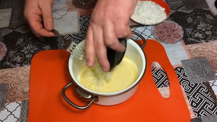 Tésztához készítse elő a tésztát