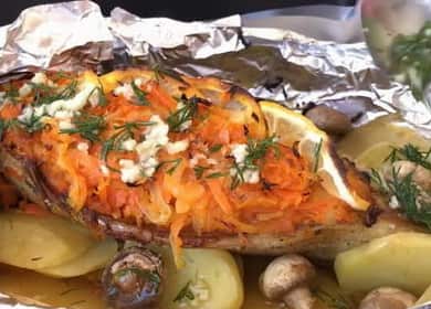 Makrela pečená ve fólii v troubě - neuvěřitelně chutný recept