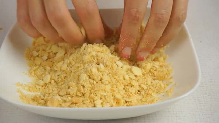 Για να προετοιμάσετε ένα κέικ ρουφηξιών, ετοιμάστε μια σκόνη