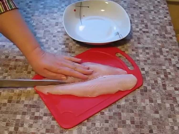 За готвене филе от пангвиус. пригответе съставките