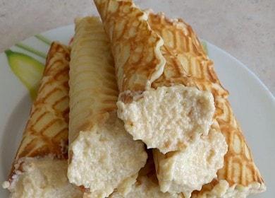 Paano malaman kung paano gumawa ng masarap na waffle cream 🍰