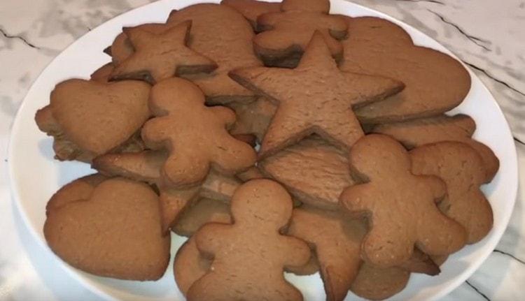 Die Kekse sind lecker und aromatisch.